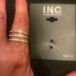 I.N.C. Eternity Band Ring Size 10